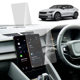 Polestar 2 2021-Onwards Tempered Glass Dash Screen Center Console Screen Protector