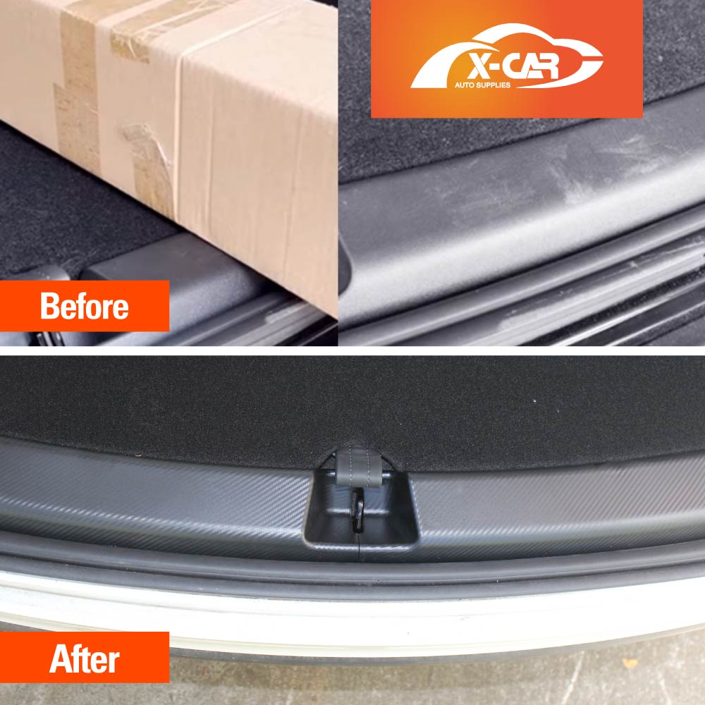 Tesla Model Y 2022-2025 Rear Bumper Guard Protector Boot Trunk Cover ...