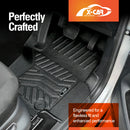 3D Floor Mats for Volkswagen Amarok Dual Cab 2009-2022 All-Weather Car Liners-3