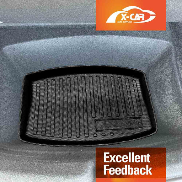 Tesla Model 3 Highland 3D All-Weather Interior Liners for Boot Frunk Cargo Mats 2023-Onwards