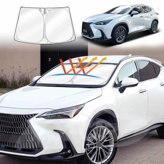 Windshield Sun Shade for Lexus NX Series NX250 NX350 NX350h NX450h 2022-2024