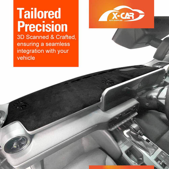 Dash Mat for Toyota Prado 250 Series 2024-2025 Non-Slip Microfiber Pad Cover