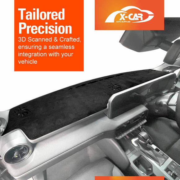 Dash Mat for Toyota Prado 250 Series 2024-2025 Non-Slip Microfiber Pad Cover