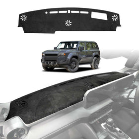 Dash Mat for Toyota Prado 250 Series 2024-Onwards Non-Slip Microfiber Pad Cover