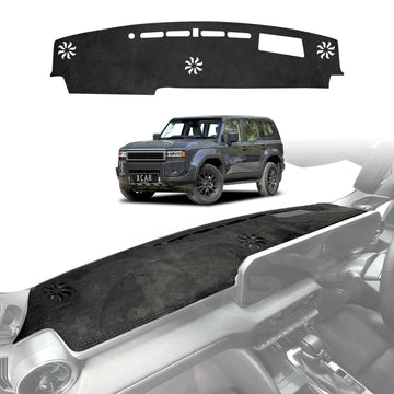 Dash Mat for Toyota Prado 250 Series 2024-2025 Non-Slip Microfiber Pad Cover