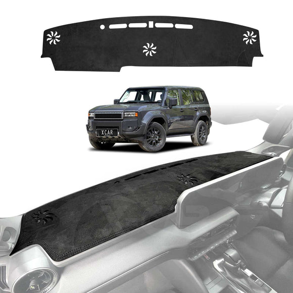 Dash Mat for Toyota Prado 250 Series 2024-2025 Non-Slip Microfiber Pad Cover