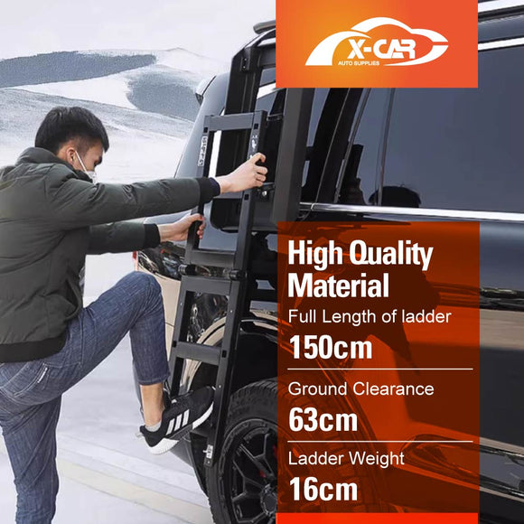 Foldable Liftable Side Ladder for GWM Tank 500 Tank500 2024-Onwards Protective Frame