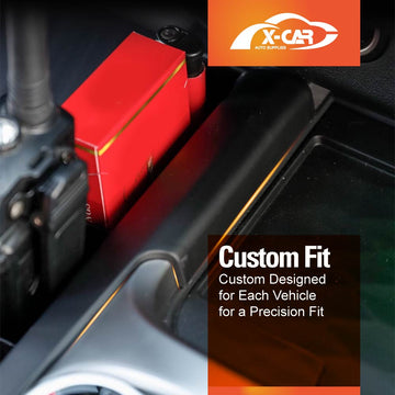 2 Pcs Center Console Gear Side Tray Storage Boxes for GWM Tank 300 2023-2025 - 0