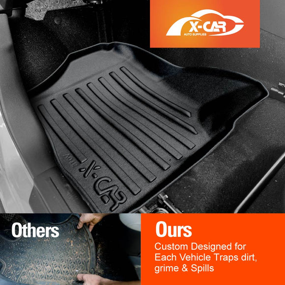 3D Floor Mats for Suzuki Jimny XL 5-Door Auto Transmission 2023-Onwards