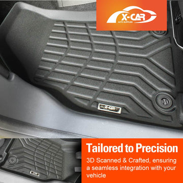 3D Floor Mats for MG MG3 2016-2024 All-Weather Liners Accessories - 0