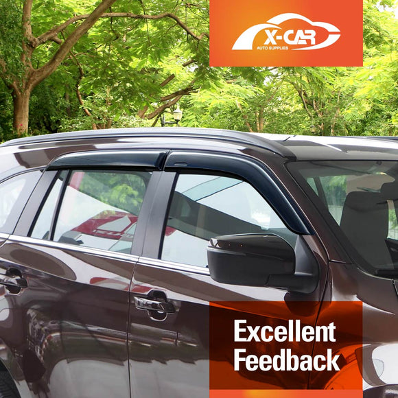 WeatherShields for Isuzu MU-X MUX 2022-Onwards Car Weather Shields Wind Deflectors Sun Visors