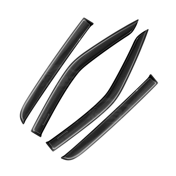 WeatherShields for Isuzu MU-X MUX 2022-Onwards Car Weather Shields Wind Deflectors Sun Visors