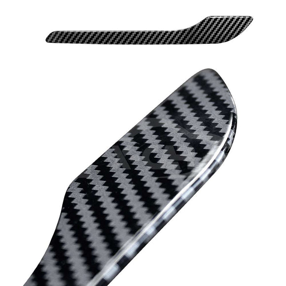 Tesla Model 3 Highland Door Handle Cover Carbon Fibre Style Protector 2023-Onwards