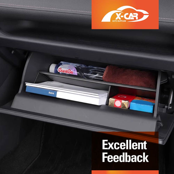 Glove Box Organizer Insert Tray for Toyota RAV4 2019-2025 RAV 4 Car Storage Box