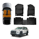 3D Floor Mats for LDV D90 2025-Onwards All-Weather Car Liners-15