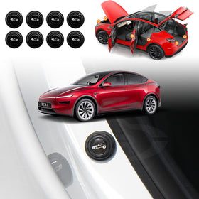 Silicone Door Buffer Pads for Tesla Model Y Juniper 2025-Onwards Anti-Shock Door Gasket Stickers Cushion Car Accessories