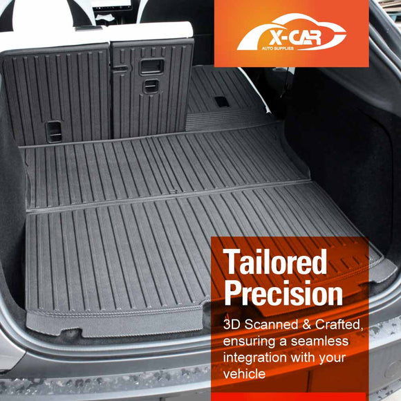 NEW Tesla Model Y Juniper Interior Liners Set 3D All-Weather Cargo Mats 2025-Onwards