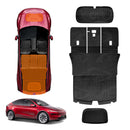 NEW Tesla Model Y Juniper Interior Liners Set 3D All-Weather Cargo Mats 2025-Onwards-45