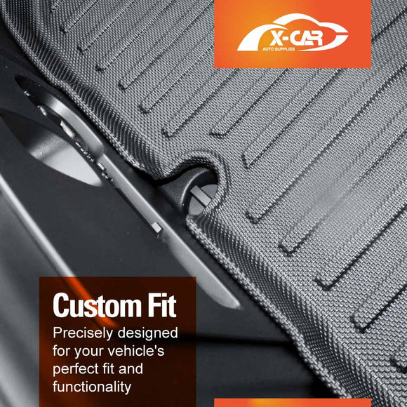 NEW Tesla Model Y Juniper Interior Liners Set 3D All-Weather Cargo Mats 2025-Onwards