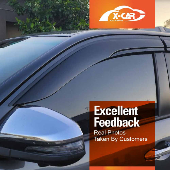 WeatherShields for Toyota Hilux SR5 Double Cab 2026-Onwards