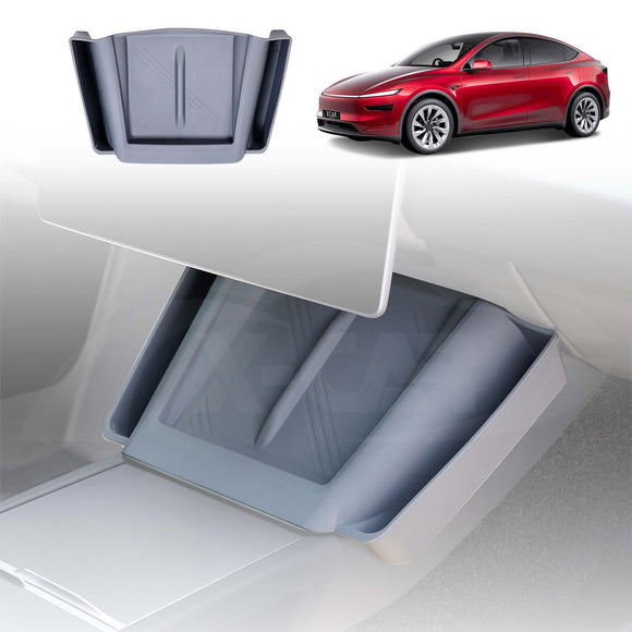 Tesla Model Y L 6-Seat 2026-Onwards Center Console Wireless Charging Anti-Slip Silicone Mat