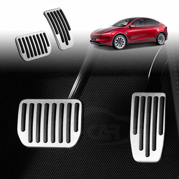 Performance Foot Pedals Pads Cover For Tesla Model Y L 6-Seat 2026-Onwards
