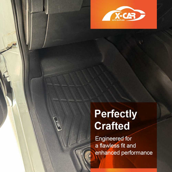 3D Car Mats for Mazda BT-50 BT50 Single Cab 2020-Onwards TF Series All-Weather Floor Liners