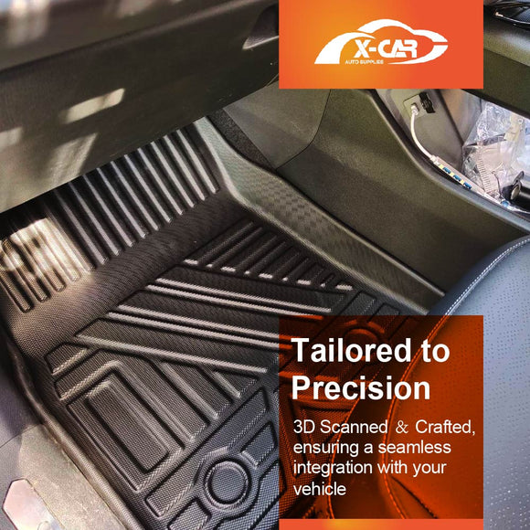 3D Floor Mats for GWM Haval H6 / H6 GT / Hybrid 2021-Onwards All-Weather Liners