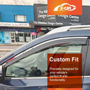 Weathershields for Nissan Xtrail X-trail T32 2013-2022 Car Weather Shields Wind Deflectors Sun Visors-4