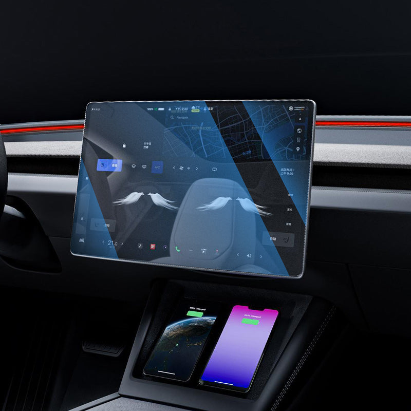 Tesla Model Y Juniper Screen Protector Touchscreen 9H Tempered Glass A ...