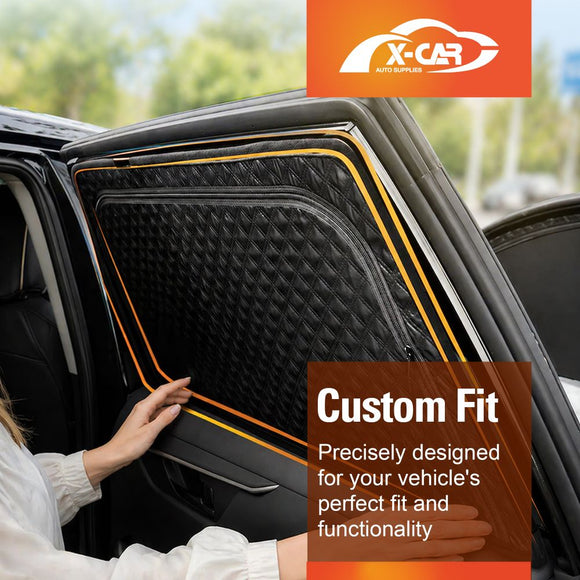 Rear Window Sun Shades for Toyota RAV4 6th Gen 2026-Onwards Zipper Dual Layer Blind
