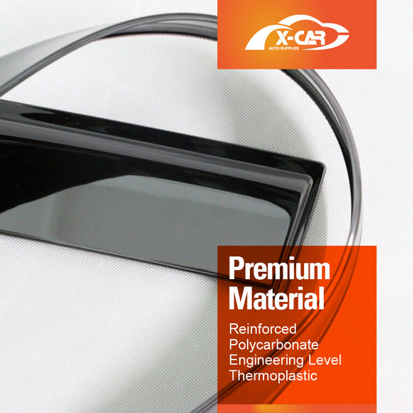 WeatherShields for Ford NEXT-GEN Ranger Dual Cab MY22 2022-Onwards