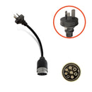 Portable Type 2 EV Charger Swappable Tail Adapters 10A/15A/20A/32A Modular Charging Kit Accessories-13
