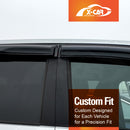 WeatherShields for Volkswagen Amarok 2009-2022 Car Weather Shields Wind Deflectors Sun Visors-2