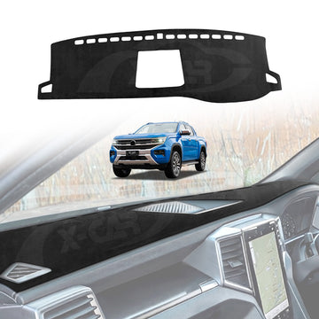 Dash Mat for Volkswagen Amarok NF Series 2023-Onwards Dual Cab Non-Slip Microfiber Pad Cover
