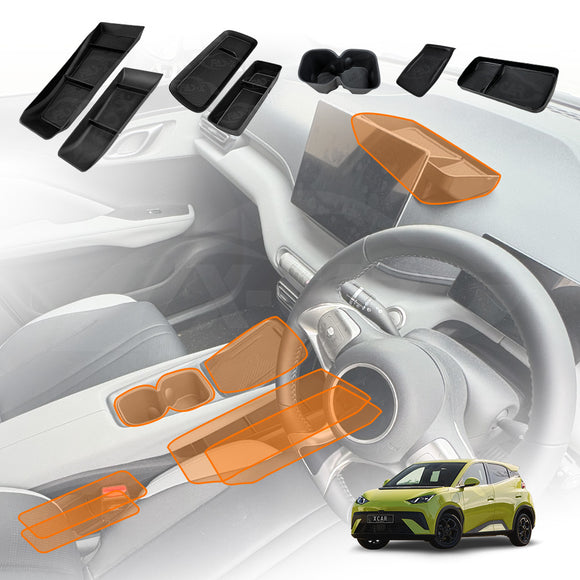 Centre Console Organizer for BYD Atto 1 Hatch 2025-Onwards Armrest Storage Box Cup Holder Car Interior Accessories