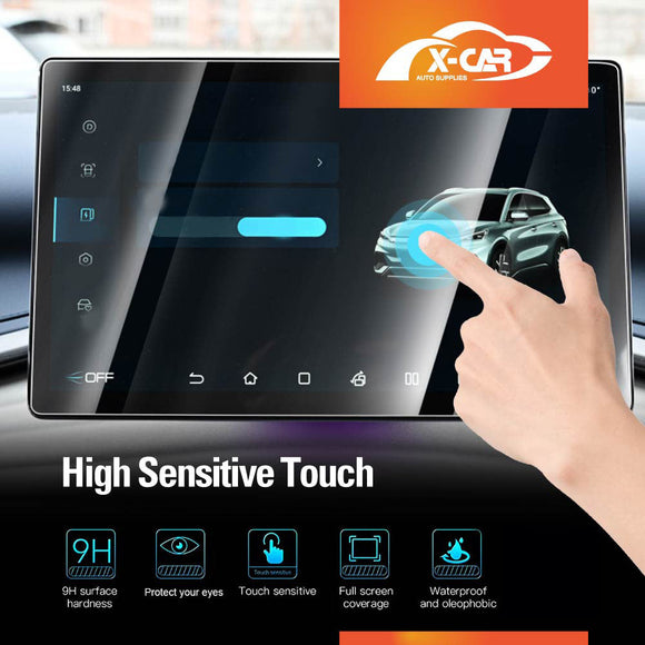 Screen Protector for BYD Dolphin 2023-2025 Tempered Glass Dash Centre Console Accessories