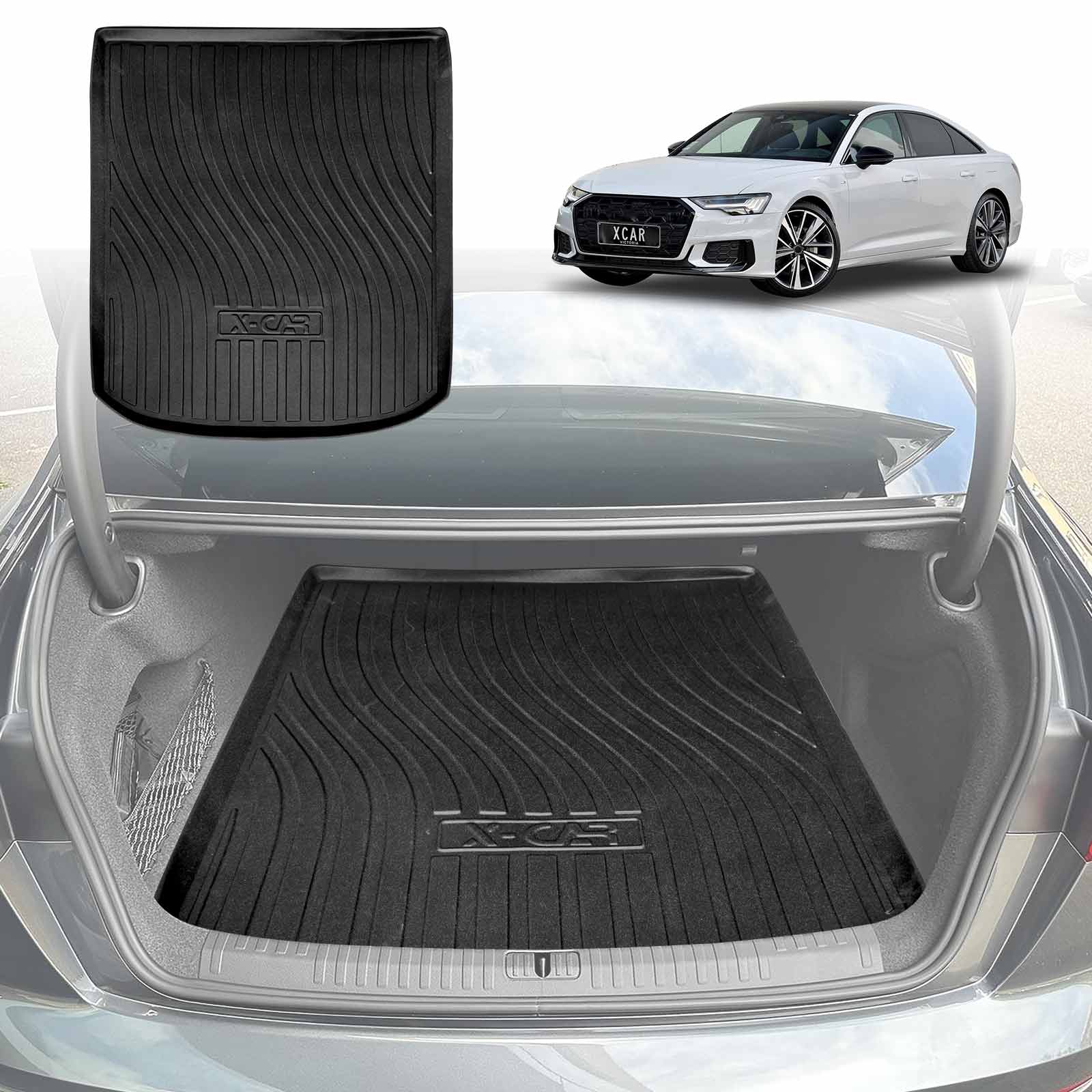 Audi Boot Box Boot Liner for Audi A6 Sedan 2011-2025 All Weather Cargo Mat | X-CAR