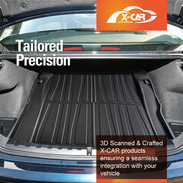Boot Liner for BMW 3 Series Sedan 2012-2018 All Weather Car Mat - 0