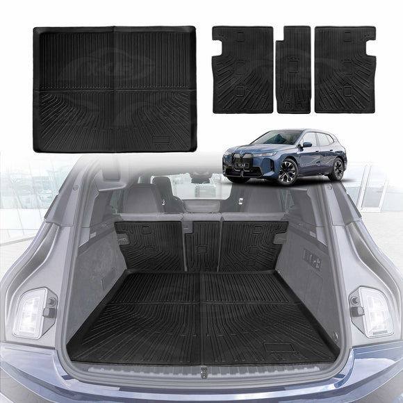 Boot Liner/ Back Seat Protector for BMW iX 2022-Onwards Cargo Trunk Mat