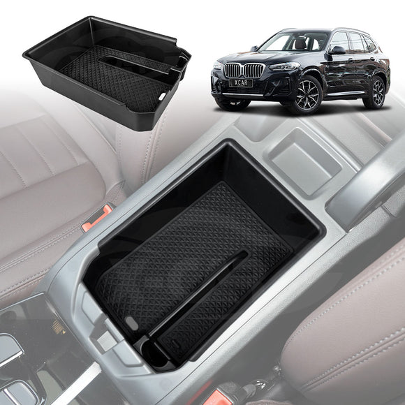 Armrest Organizer Tray for BMW X3 M G01 F97 2017-2024 Storage Box Accessories