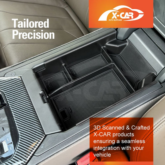 Centre Console Organizer for BMW X3 G45 2024-Onwards Wireless Charging Phone Pad Cup Holder Armrest