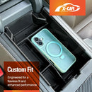 Centre Console Organizer for BMW X3 G45 2024-Onwards Wireless Charging Phone Pad Cup Holder Armrest-4