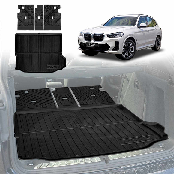 Boot Liner Back Seats Protector for BMW iX3 2023-2025