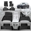 3D Floor Mats for BMW X3/ X3 M 2017-2024 All-Weather Floor Liners-1