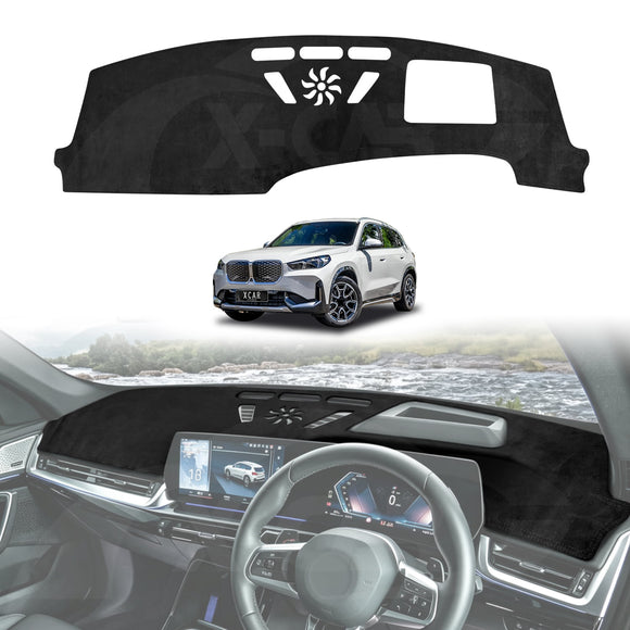 Dash Mat for BMW iX1 2023-Onwards with HUD Non-Slip Microfiber Pad Cover