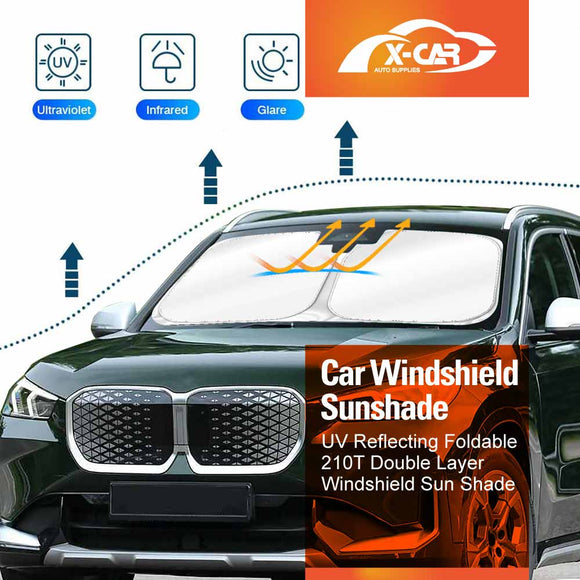 WindScreen Sun Shade for BMW iX1 2023-Onwwards WindShield Blind