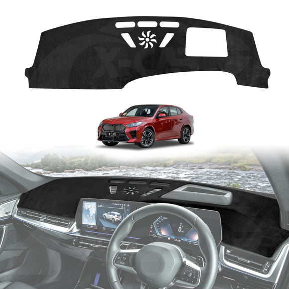 Dash Mat for BMW iX2 U10 Series 2024-Onwards with HUD Non-Slip Microfiber Pad Cover