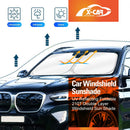 WindScreen Sun Shade for BMW iX3 2023-2025 WindShield Blind-8