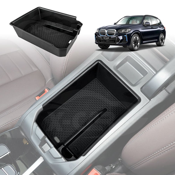 Armrest Organizer Tray for BMW iX3 2023-2025 Centre Console Storage Box Interior Car Accessories